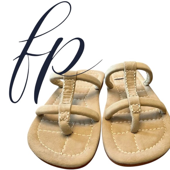 Free People Hadden Sandals - Cafe, Size 6.5 NIB - Picture 1 of 5